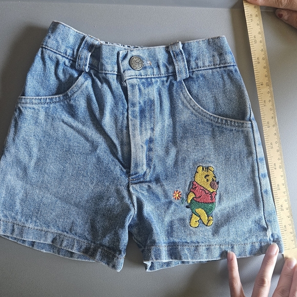 ABC Kids Pooh Bear Demin Shorts - Picture 9 of 9